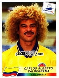 Sticker Carlos Alberto Valderrama