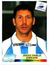 Cromo Diego Pablo Simeone