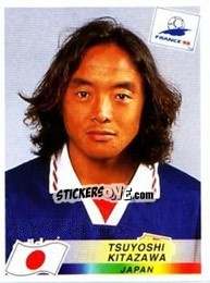 Sticker Tsuyoshi Kitazawa - Fifa World Cup France 1998 n. 526 - Panini