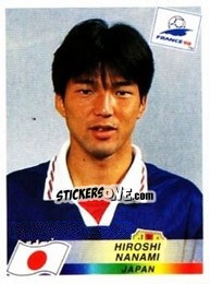 Sticker Hiroshi Nanami - Fifa World Cup France 1998 n. 527 - Panini