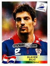 Figurina Slaven Bilic - Fifa World Cup France 1998 - Panini