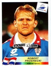 Cromo Robert Prosinecki - Fifa World Cup France 1998 - Panini