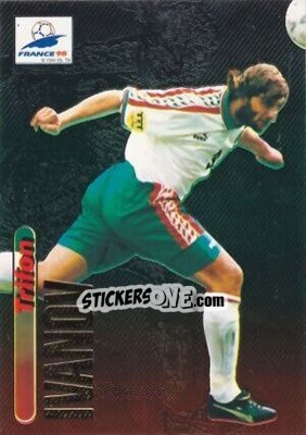 Sticker Trifon Ivanov - FIFA World Cup France 1998. Trading Cards - Panini