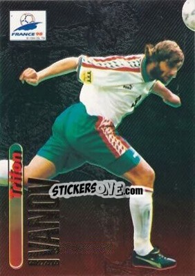 Sticker Trifon Ivanov - FIFA World Cup France 1998. Trading Cards n. 11 - Panini