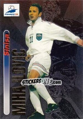 Cromo Sinisa Mihajlovic - FIFA World Cup France 1998. Trading Cards - Panini