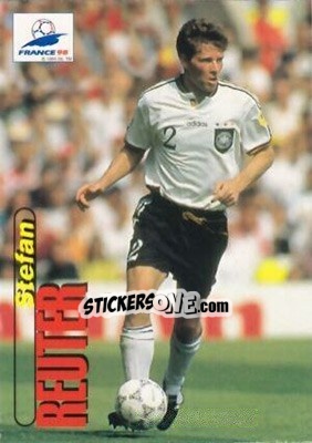 Figurina Stefan Reuter - FIFA World Cup France 1998. Trading Cards n. 33 - Panini