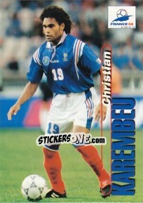 Sticker Christian Karembeu