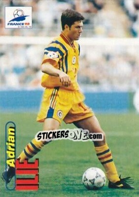 Sticker Adrian Ilie - FIFA World Cup France 1998. Trading Cards n. 84 - Panini