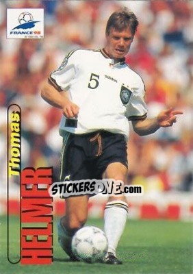 Figurina Thomas Helmer - FIFA World Cup France 1998. Trading Cards - Panini
