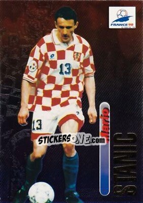 Figurina Mario Stanic - FIFA World Cup France 1998. Trading Cards - Panini
