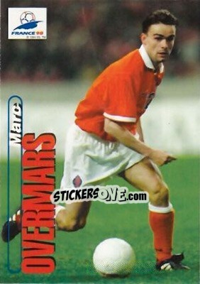 Sticker Marc Overmars - FIFA World Cup France 1998. Trading Cards n. 63 - Panini