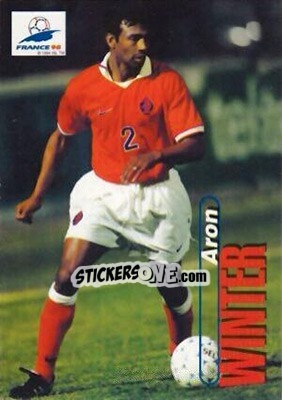 Sticker Aron Winter - FIFA World Cup France 1998. Trading Cards n. 71 - Panini