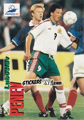 Sticker Luboslav Penev - FIFA World Cup France 1998. Trading Cards n. 95 - Panini