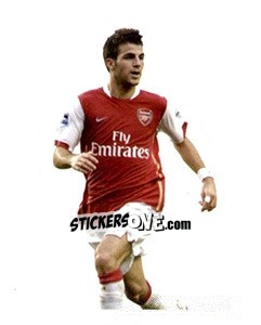 Cromo Cesc Fabregas - English Premier League 2007-2008. Kick off - Merlin