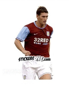 Sticker Gareth Barry - English Premier League 2007-2008. Kick off n. 14 - Merlin