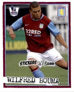 Cromo Wilfred Bouma - English Premier League 2007-2008. Kick off - Merlin