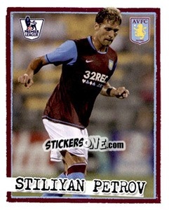 Figurina Stiliyan Petrov - English Premier League 2007-2008. Kick off n. 21 - Merlin