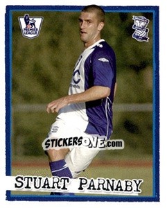 Cromo Stuart Parnaby - English Premier League 2007-2008. Kick off - Merlin