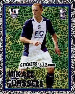 Cromo Mikael Forssell - English Premier League 2007-2008. Kick off - Merlin