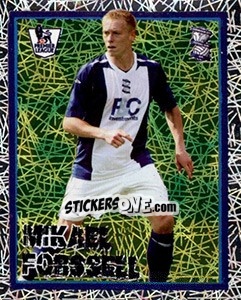 Sticker Mikael Forssell - English Premier League 2007-2008. Kick off n. 34 - Merlin
