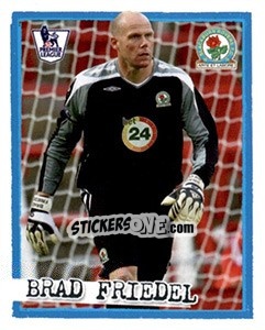 Cromo Brad Friedel - English Premier League 2007-2008. Kick off - Merlin