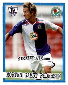 Sticker Morten Gamst Pedersen - English Premier League 2007-2008. Kick off - Merlin