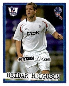 Cromo Heidar Helguson - English Premier League 2007-2008. Kick off - Merlin