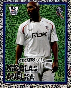 Cromo Nicolas Anelka - English Premier League 2007-2008. Kick off - Merlin