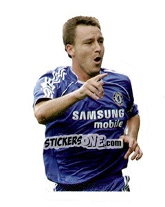 Sticker John Terry - English Premier League 2007-2008. Kick off n. 58 - Merlin