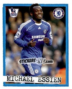 Sticker Michael Essien - English Premier League 2007-2008. Kick off n. 61 - Merlin