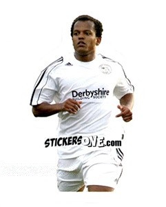Sticker Robert Earnshaw - English Premier League 2007-2008. Kick off - Merlin