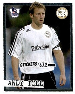 Cromo Andy Todd - English Premier League 2007-2008. Kick off n. 71 - Merlin