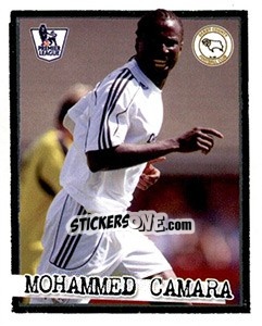 Sticker Mohammed Camara - English Premier League 2007-2008. Kick off - Merlin