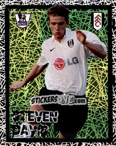Sticker Steven Davis - English Premier League 2007-2008. Kick off - Merlin