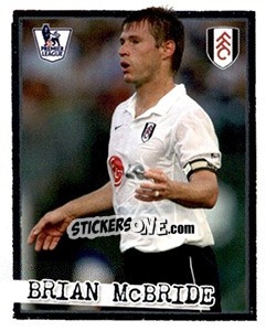 Sticker Brian McBride - English Premier League 2007-2008. Kick off n. 98 - Merlin
