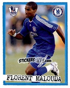 Sticker Florent Malouda - English Premier League 2007-2008. Kick off n. 113 - Merlin