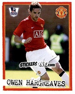 Sticker Owen Hargreaves - English Premier League 2007-2008. Kick off n. 115 - Merlin