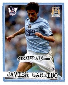 Sticker Javier Garrido - English Premier League 2007-2008. Kick off n. 124 - Merlin