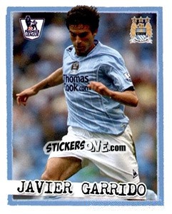 Sticker Javier Garrido - English Premier League 2007-2008. Kick off - Merlin