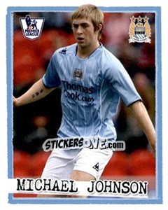 Sticker Michael Johnson - English Premier League 2007-2008. Kick off n. 125 - Merlin