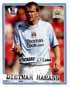 Cromo Dietmar Hamann - English Premier League 2007-2008. Kick off - Merlin