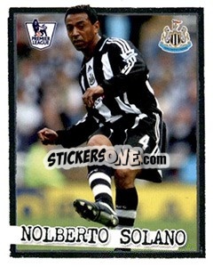 Sticker Nolberto Solano - English Premier League 2007-2008. Kick off n. 161 - Merlin