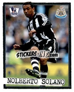 Figurina Nolberto Solano - English Premier League 2007-2008. Kick off - Merlin