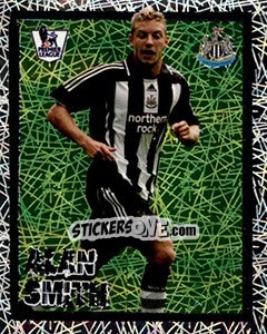 Sticker Alan Smith - English Premier League 2007-2008. Kick off n. 162 - Merlin