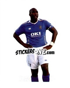 Sticker Sol Campbell - English Premier League 2007-2008. Kick off n. 166 - Merlin