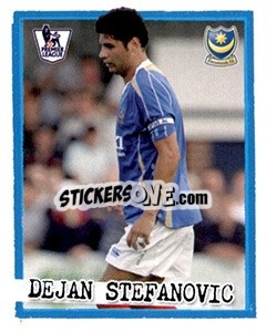Sticker Dejan Stefanovic - English Premier League 2007-2008. Kick off n. 167 - Merlin