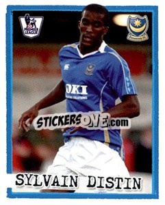 Sticker Sylvain Distin - English Premier League 2007-2008. Kick off n. 168 - Merlin