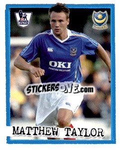Sticker Matthew Taylor - English Premier League 2007-2008. Kick off n. 170 - Merlin