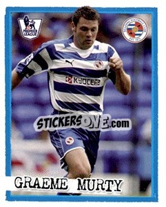 Sticker Graeme Murty - English Premier League 2007-2008. Kick off - Merlin