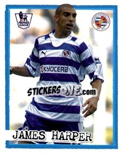 Sticker James Harper - English Premier League 2007-2008. Kick off n. 182 - Merlin